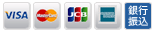 銀行振込・クレジットカードからお選び下さい